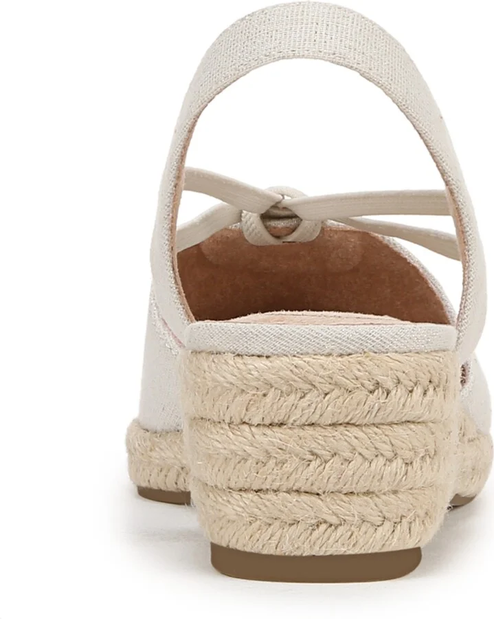 LifeStride Women's Kennedy Closed Almond Toe Wedge Espadrilles - Image 11