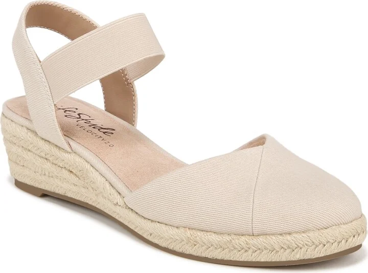 LifeStride Women's Kimmie Wedge Espadrilles