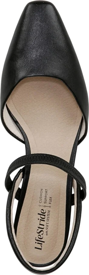 LifeStride Women's Lainey Pointed Toe Block Heel Pumps - Image 6