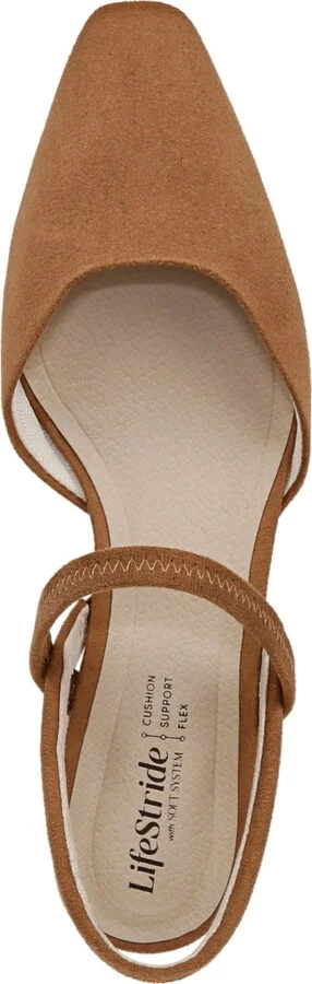 LifeStride Women's Lainey Pointed Toe Block Heel Pumps - Image 9