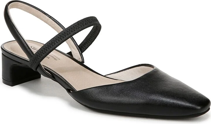 LifeStride Women's Lainey Pointed Toe Block Heel Pumps