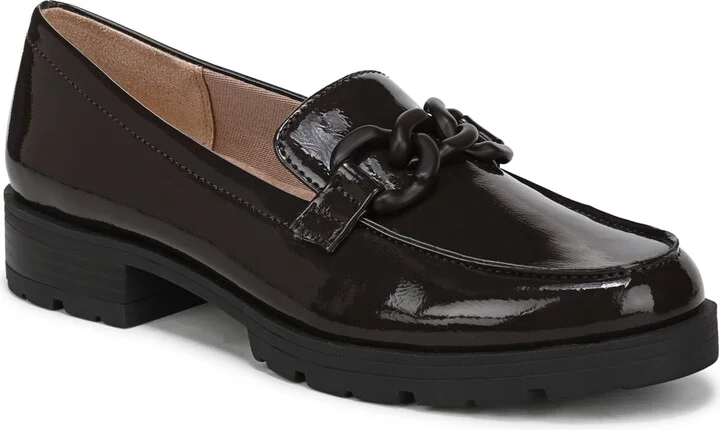 Dark Chocolate Faux Patent Leather
