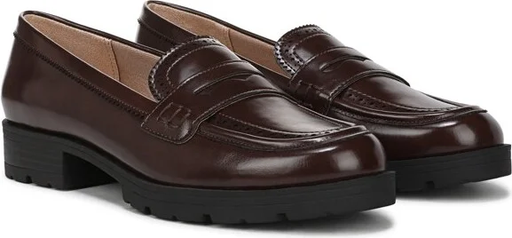 LifeStride Women's London 3 Loafer Cognac Brown 8 M - Image 2