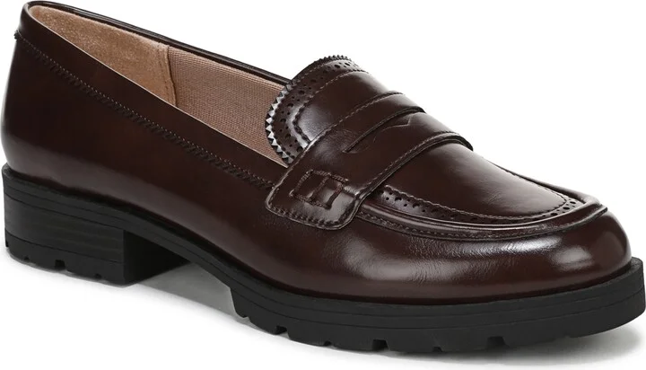 LifeStride Women's London 3 Lug Sole Penny Loafers