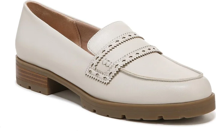 LifeStride Womens London Loafer Loafer Bone 9 M