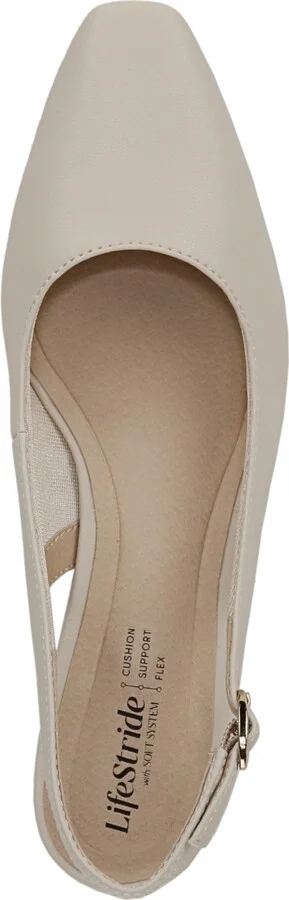 LifeStride Women's Lorena Pointed Toe Slingback Pumps - Image 4