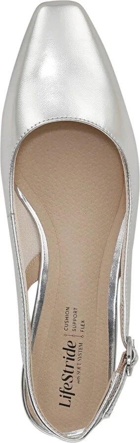 LifeStride Women's Lorena Pointed Toe Slingback Pumps - Image 10