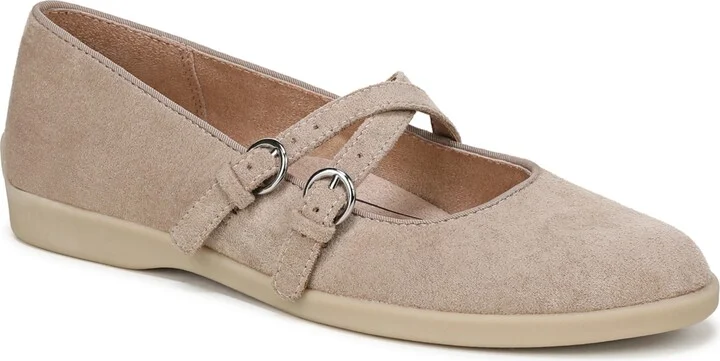 LifeStride Women's Marnie Round Toe Mary Jane Flats