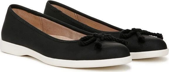 LifeStride Women's Maura Ballet Flat Cloud White 9 M - Image 4
