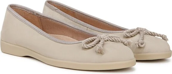 LifeStride Women's Maura Ballet Flat Cloud White 9 M - Image 5