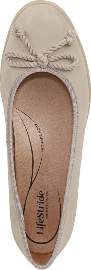 LifeStride Women's Maura Round Toe Ballerina Flats - Image 4
