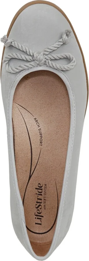 LifeStride Women's Maura Round Toe Ballerina Flats - Image 8