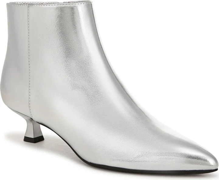 Silver Faux Leather