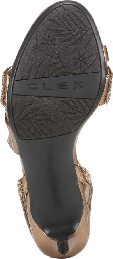 LifeStride Women's Mia Glitz Asymmetrical Strappy Dress Sandals - Image 5