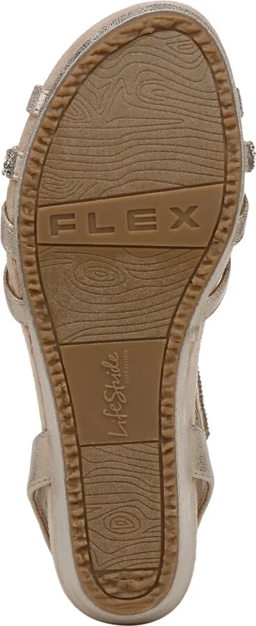 LifeStride Women's Miami Strappy Wedge Sandals - Image 5