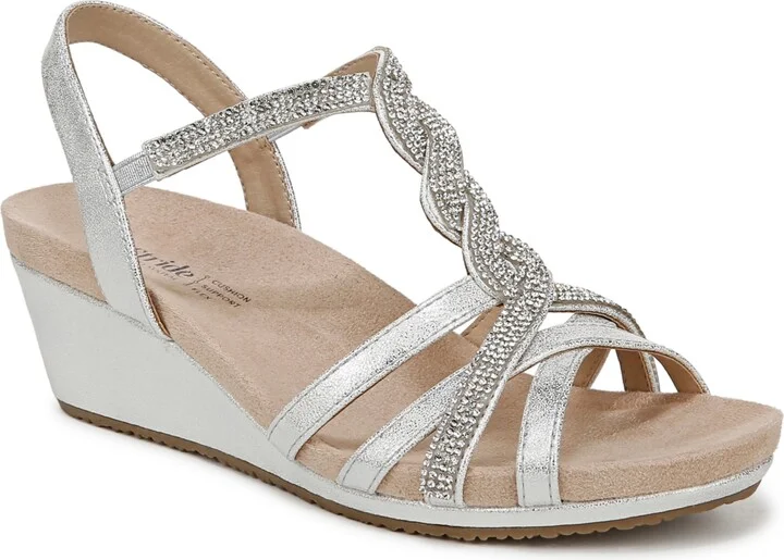 Silver Faux Leather