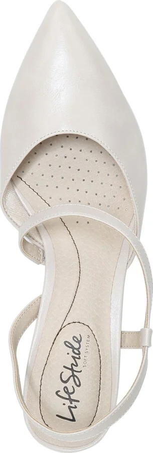 LifeStride Women's Minimalist Pointed Toe Slingback Pumps - Image 4