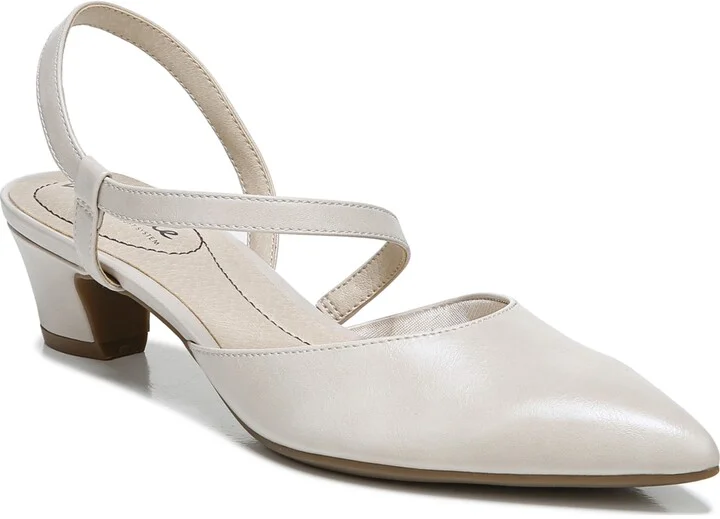 LifeStride Women's Minimalist Pointed Toe Slingback Pumps
