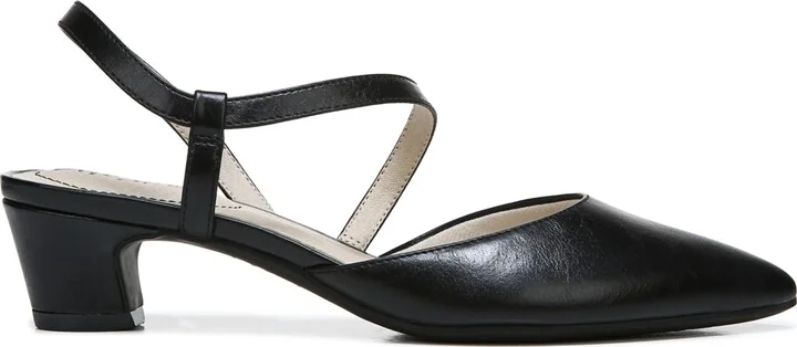 LifeStride Women's Minimalist Slingback Kitten Heel Pumps - Image 2