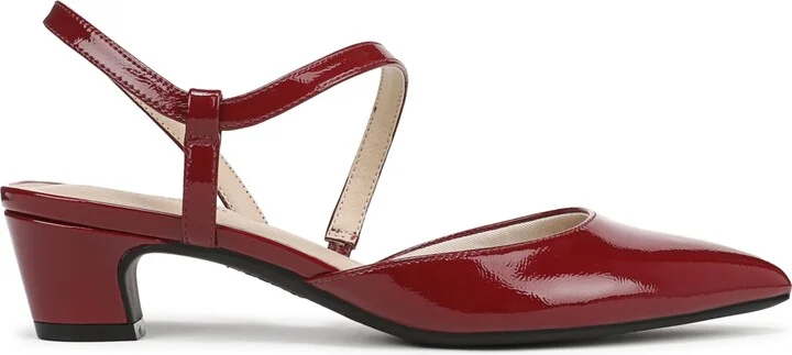 LifeStride Women's Minimalist Slingback Kitten Heel Pumps - Image 6