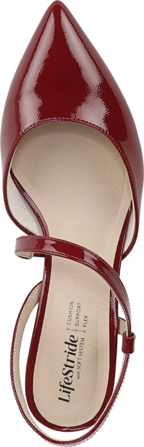 LifeStride Women's Minimalist Slingback Kitten Heel Pumps - Image 8