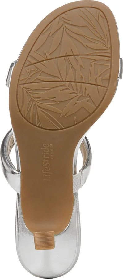 LifeStride Women's Nalani Open Round Toe Slide Dress Sandals - Image 9