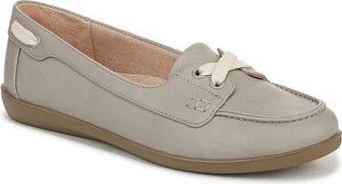 LifeStride Women's Nautical Loafer Light Grey 6.5 M