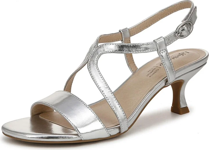 Silver Faux Leather
