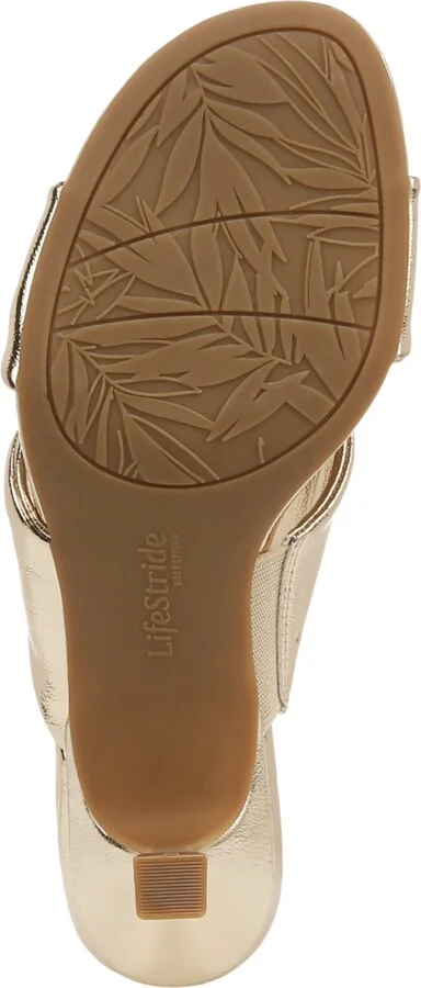 LifeStride Women's Nori Slide Kitten Heel Sandals - Image 5