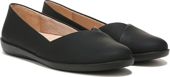 LifeStride Women's Notorious Ballet Flat Brown Synthetic 8 M - Image 4