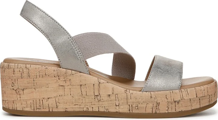 LifeStride Women's Odette Square Open Toe Wedge Sandals - Image 2