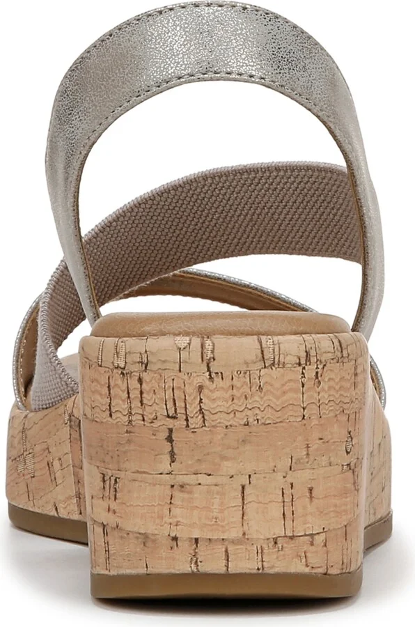 LifeStride Women's Odette Square Open Toe Wedge Sandals - Image 3