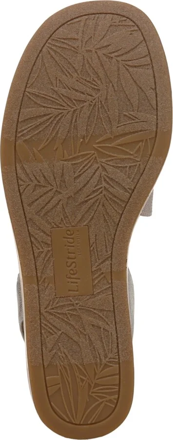 LifeStride Women's Odette Square Open Toe Wedge Sandals - Image 5