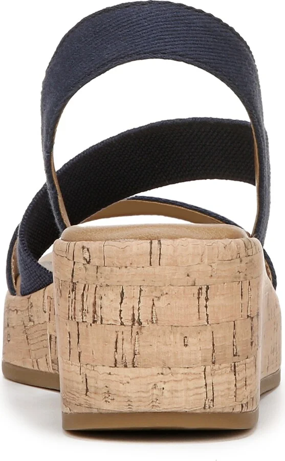 LifeStride Women's Odette Square Open Toe Wedge Sandals - Image 7