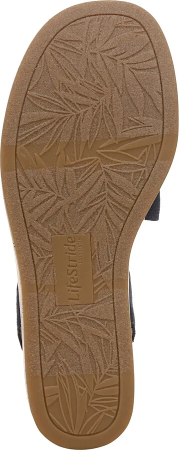 LifeStride Women's Odette Square Open Toe Wedge Sandals - Image 9