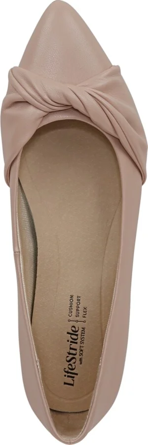 LifeStride Women's Palm Pointed Toe Ballerina Flats - Image 8