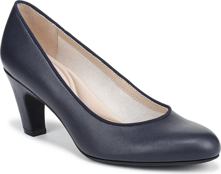 Lux Navy Faux Leather