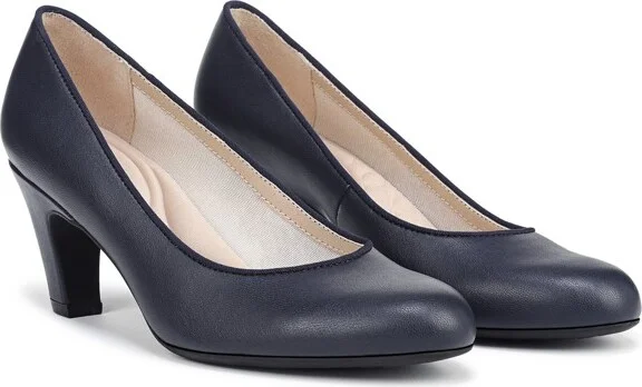 LifeStride Women's Parigi Plus Pump Desert Nude Patent 9.5 M - Image 5