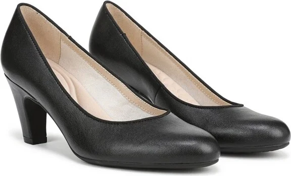 LifeStride Women's Parigi Plus Pump Desert Nude Patent 9.5 M - Image 6