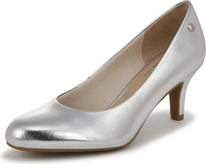 LifeStride Womens Parigi Pumps Pump Silver Metallic 11 M