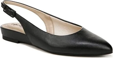 LifeStride Women's Percy Slingback Black 7 M