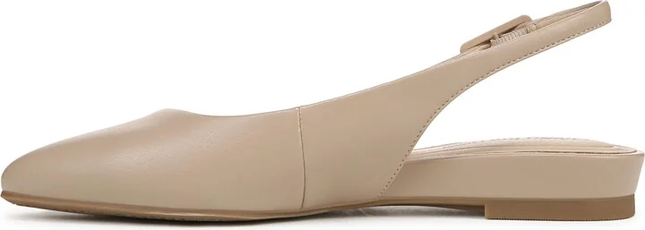LifeStride Womens Percy Slingback Flat Tender Taupe 7 M