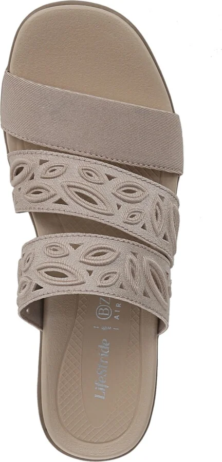 LifeStride Women's Poppy Washable Block Heel Slide Sandals - Image 4