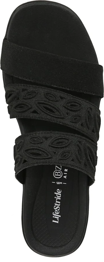 LifeStride Women's Poppy Washable Block Heel Slide Sandals - Image 8