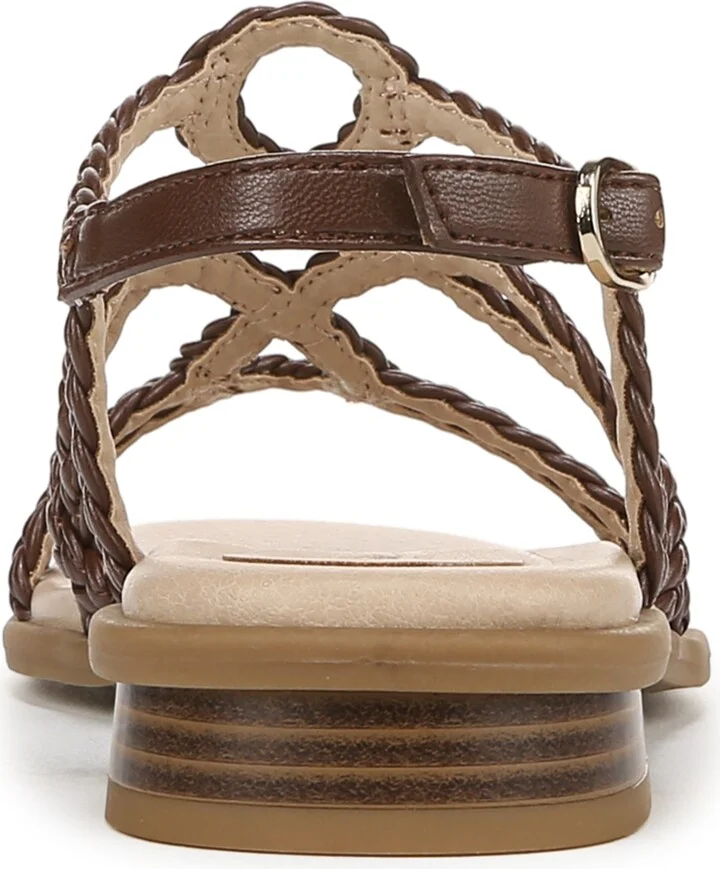 LifeStride Women's Reagan Open Square Toe Strappy Slingback Sandals - Image 3