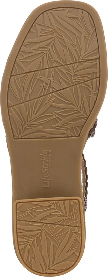 LifeStride Women's Reagan Open Square Toe Strappy Slingback Sandals - Image 5
