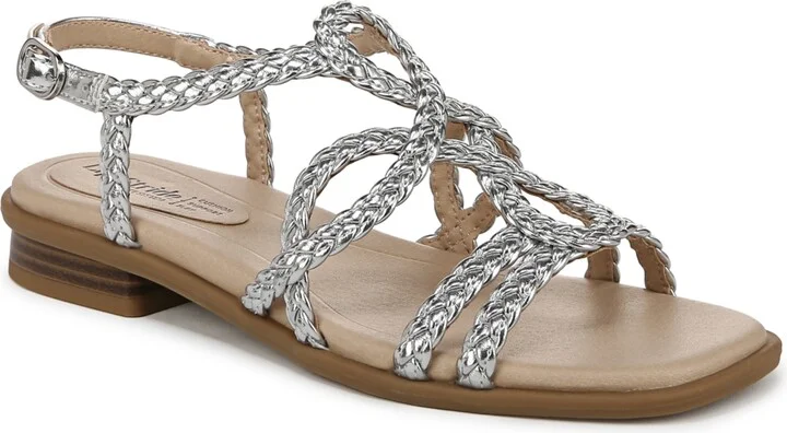 Silver Faux Leather