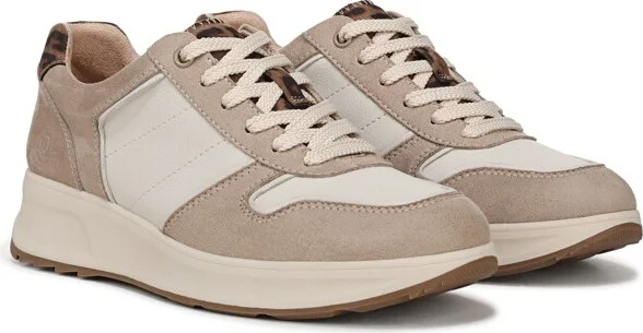 LifeStride Women's Revival Oxford Dover Tan/Houndstooth 9 W - Image 2