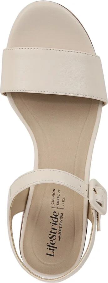 LifeStride Women's Rhythmn Platform Block Heel Sandals - Image 4