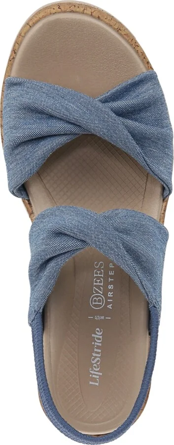 LifeStride Women's Riley Washable Slingback Wedge Sandals - Image 4
